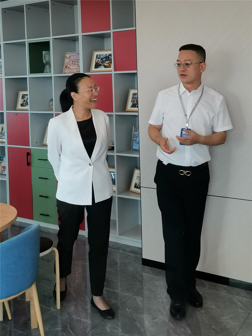 区领导莅临指导，，，，，，合作助力自贸港